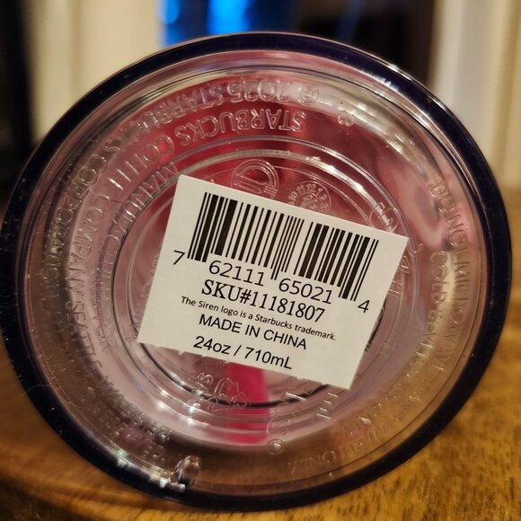 Starbucks x Roller Rabbit Lovely Monkey 24oz Pink Cold Cup Holiday 2025 Limited - Picture 5 of 6